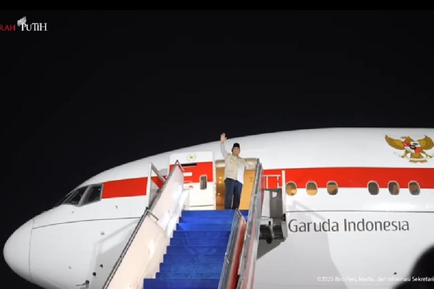 Prabowo Bertolak ke AS Hadiri Sidang Umum PBB Ke-80