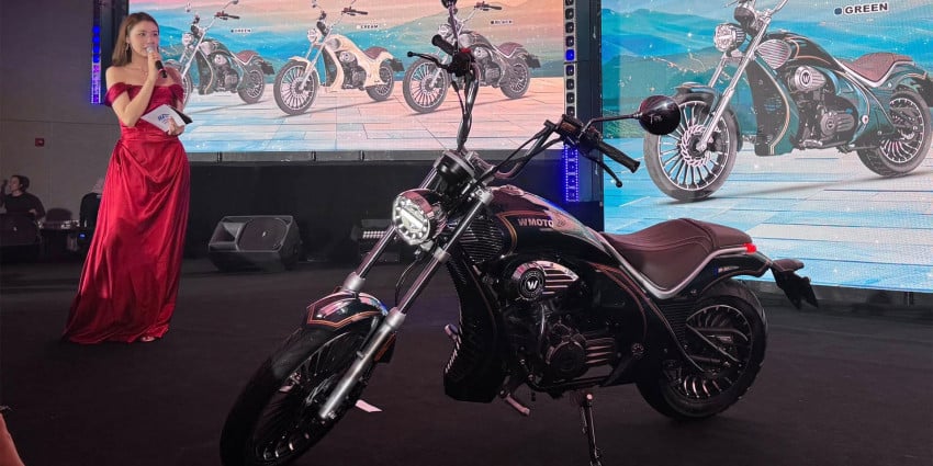 WMOTO Cruiser AMT 125, Motor Naked Bertransmisi Otomotis Diluncurkan